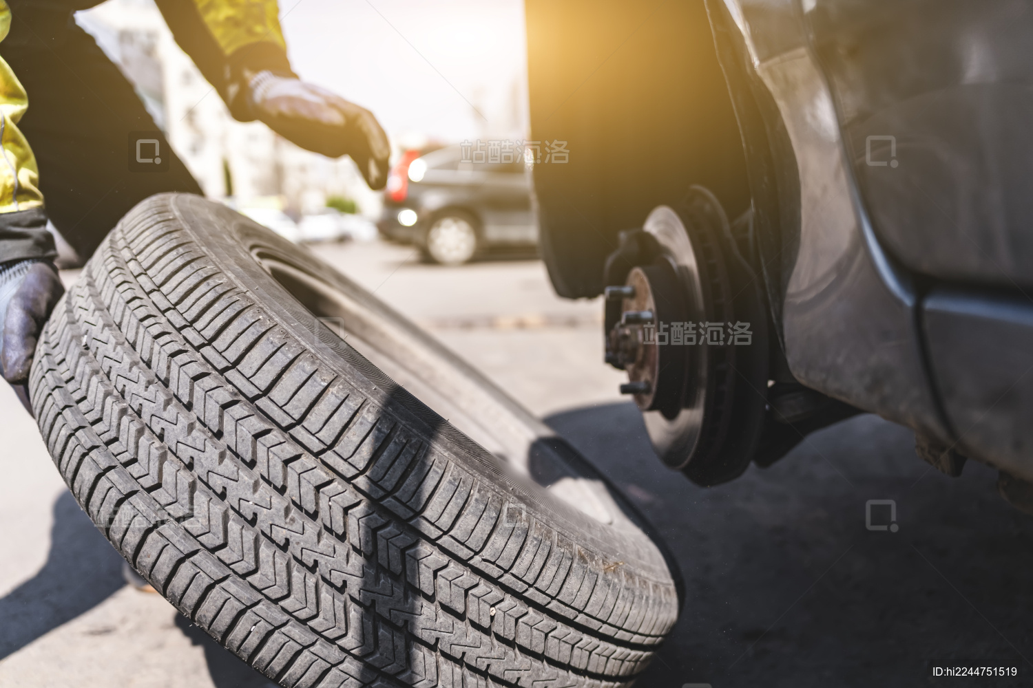 汽车修理厂轮胎更换服务