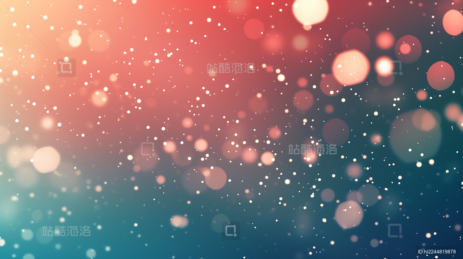 泡泡抽象背景图