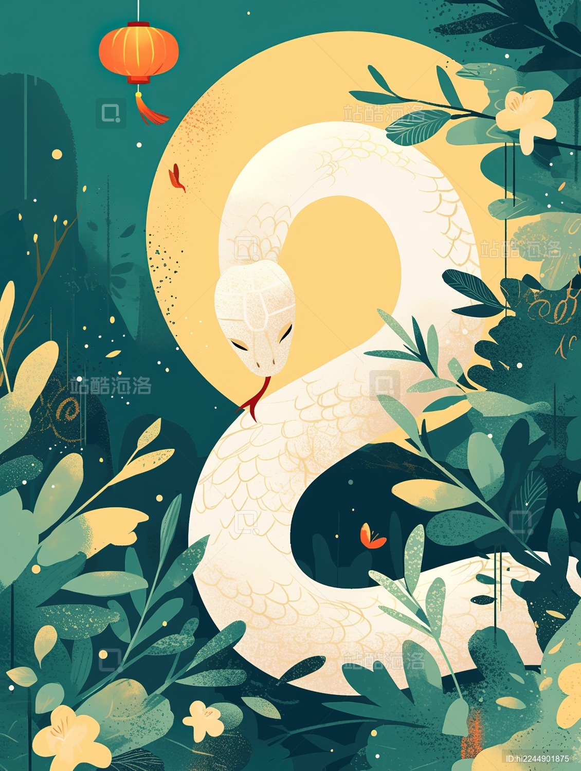 中国风中秋节月饼