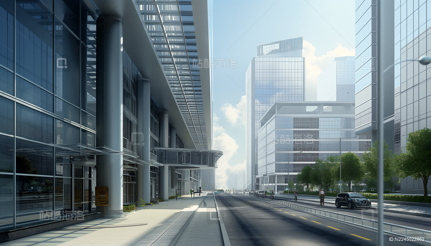 3D写字楼办公楼