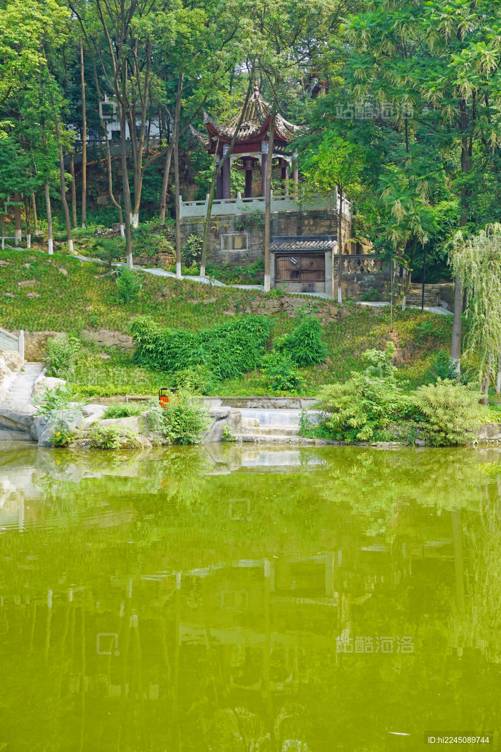 绵阳西蜀子云亭景区历史遗迹西汉扬雄读书台