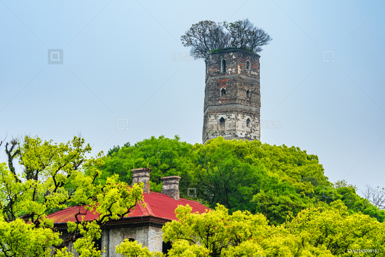 中国浙江温州江心屿东塔