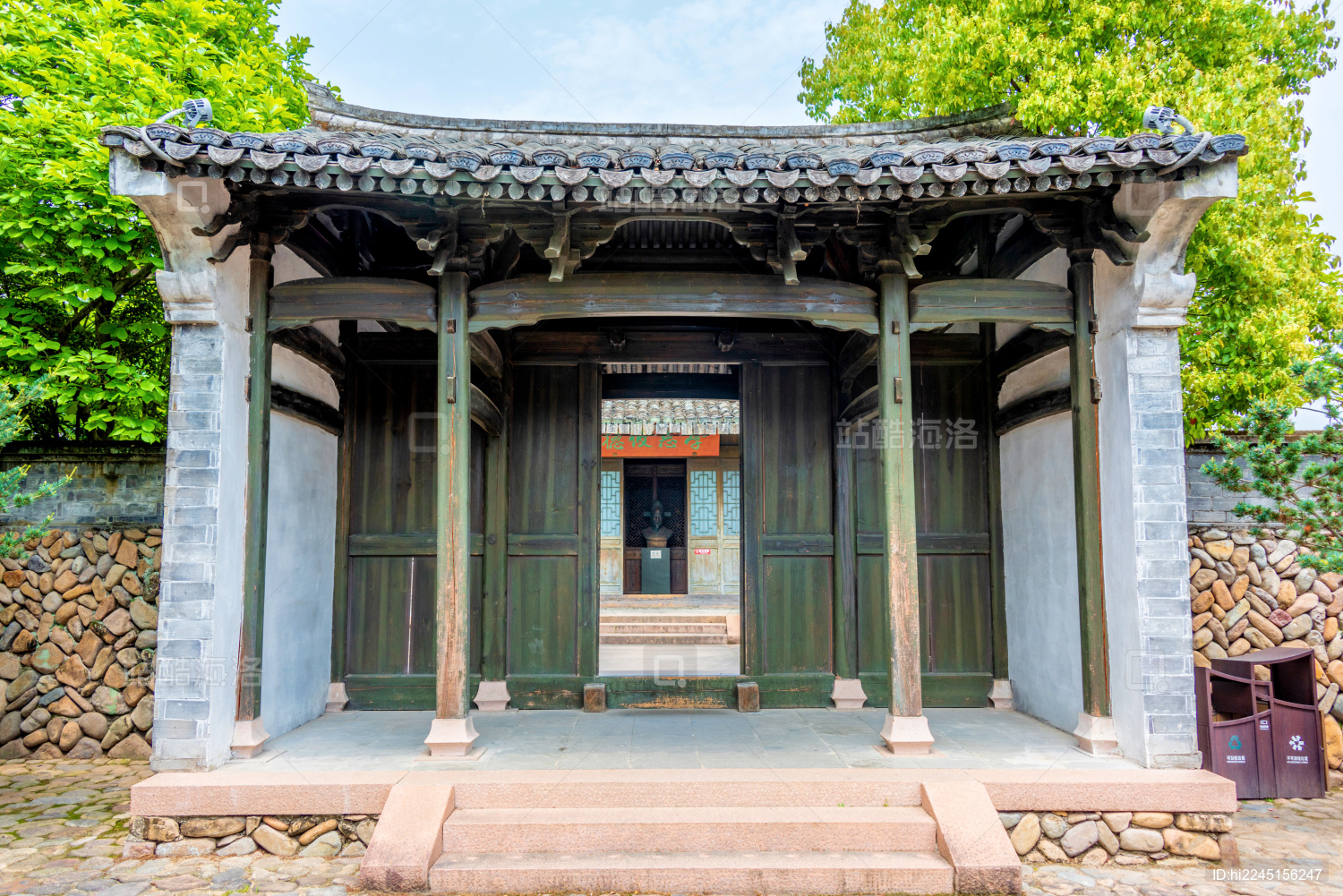 中国浙江温州楠溪江苍坡古村义学祠楠溪书院_站酷海洛_正版图片_视频