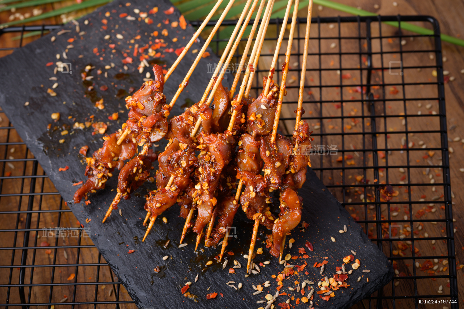 一把炸鸡胗小串