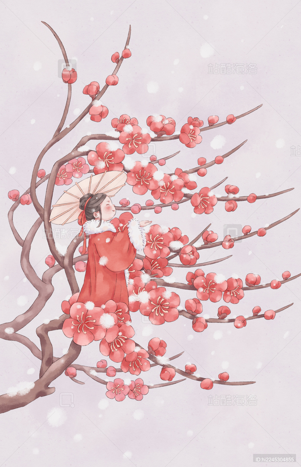 中国风十二花令-梅花