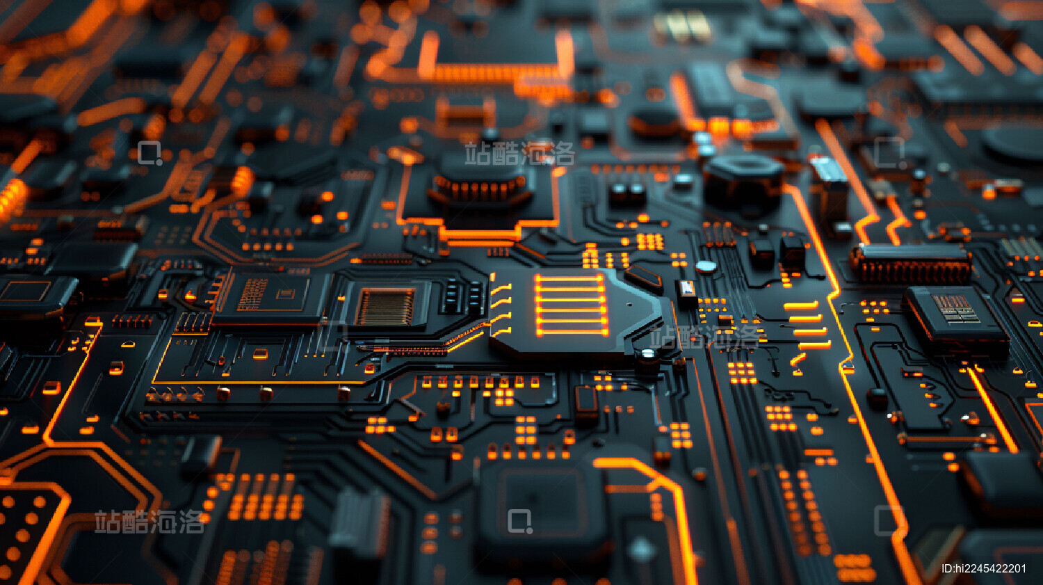 主板CPU芯片中央计算机处理器大数据插图