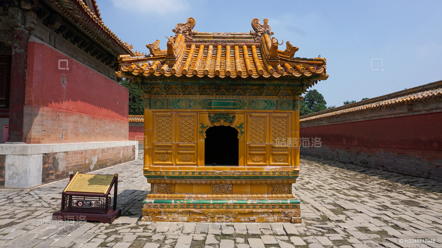 河北省保定市易县5a景区清西陵景区泰陵