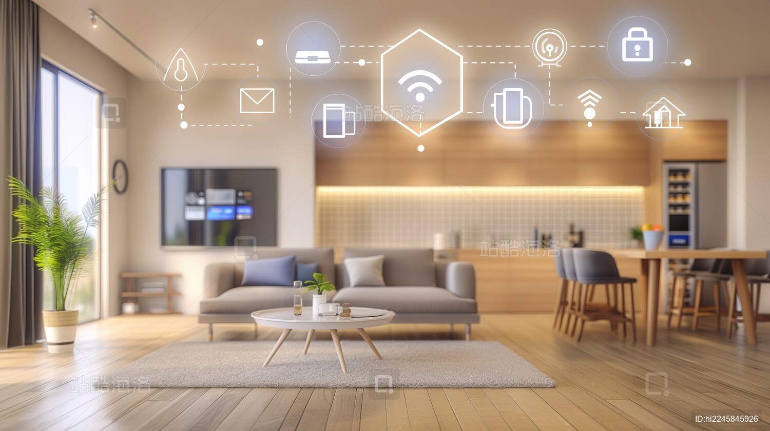 智能家居概念图