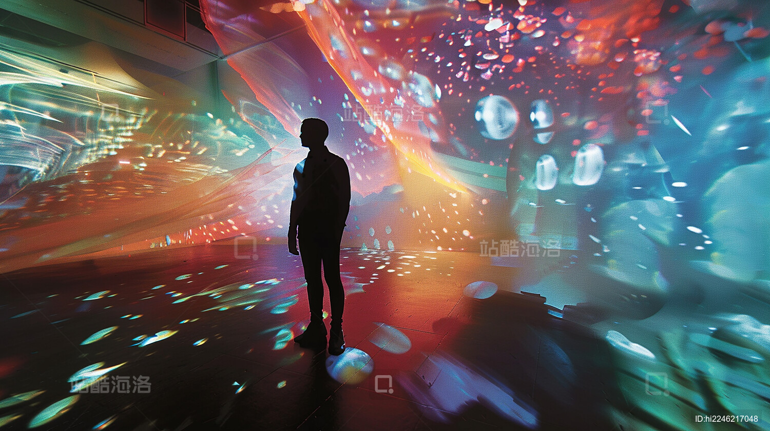 虚拟电子赛博朋克世界