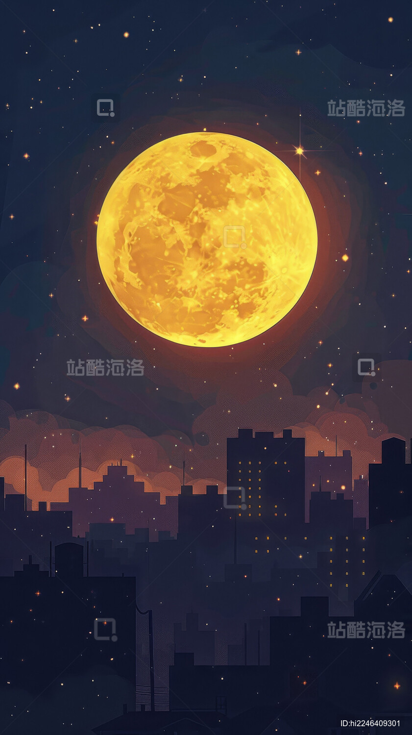 中秋节传统文化节日插图