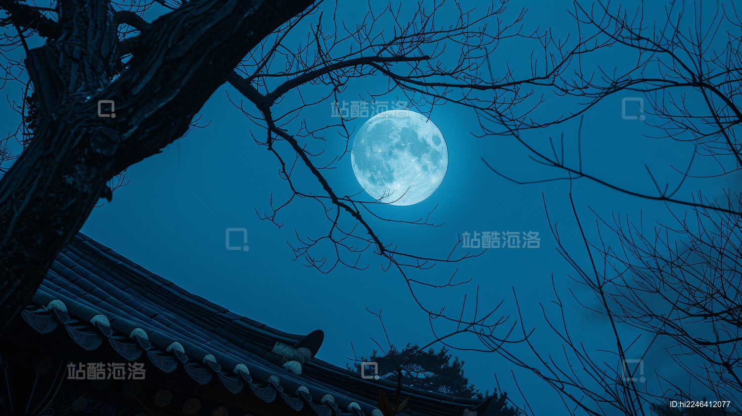 中秋节传统文化节日插图