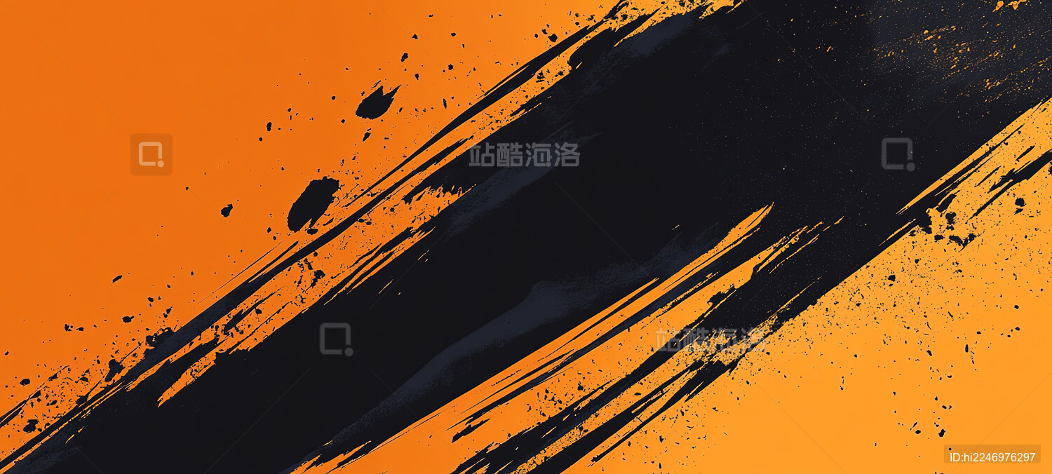 橙色的天空衬托着海滩上的彩色的高角度视图