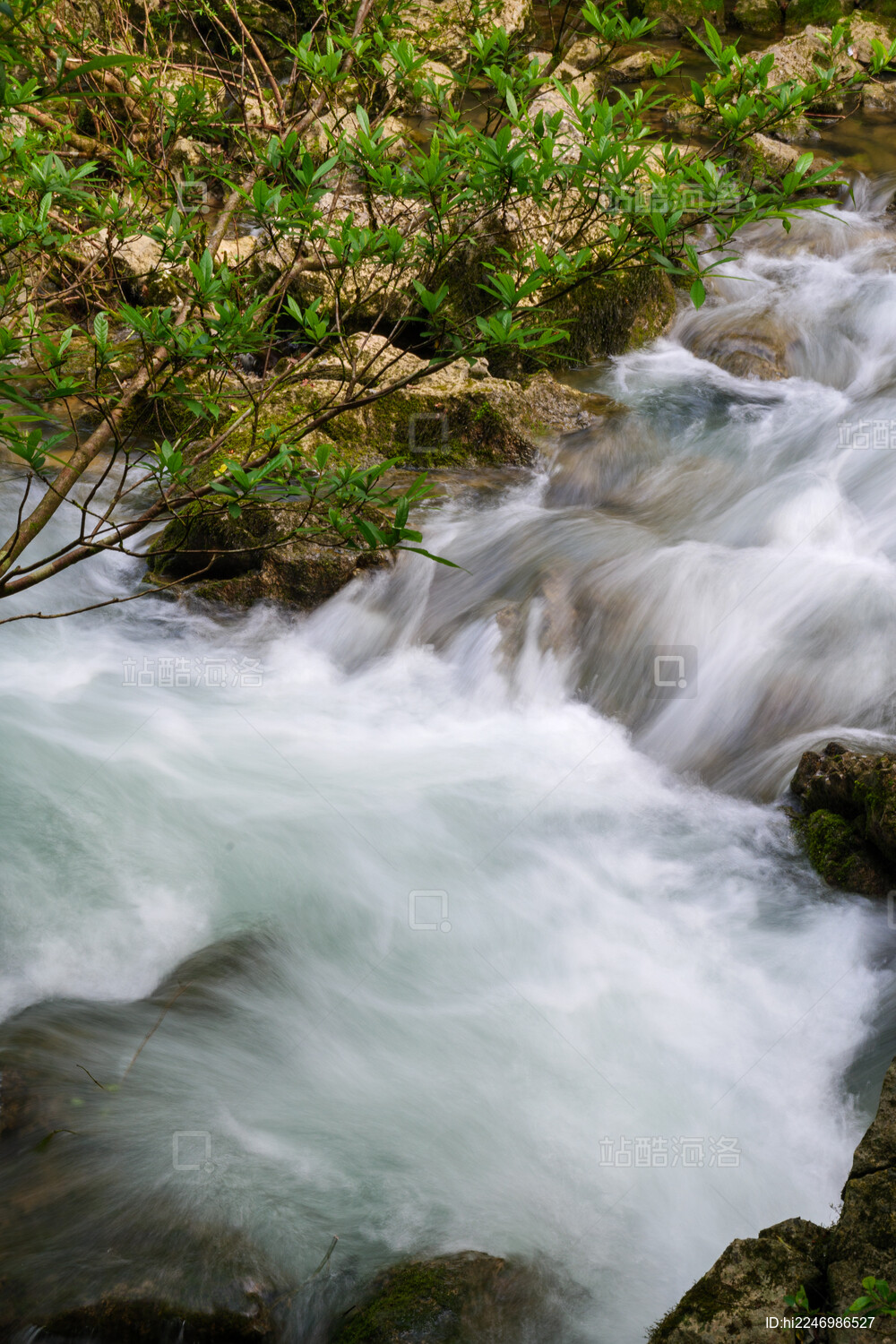 贵州荔波小七孔景区|山间溪流慢速曝光