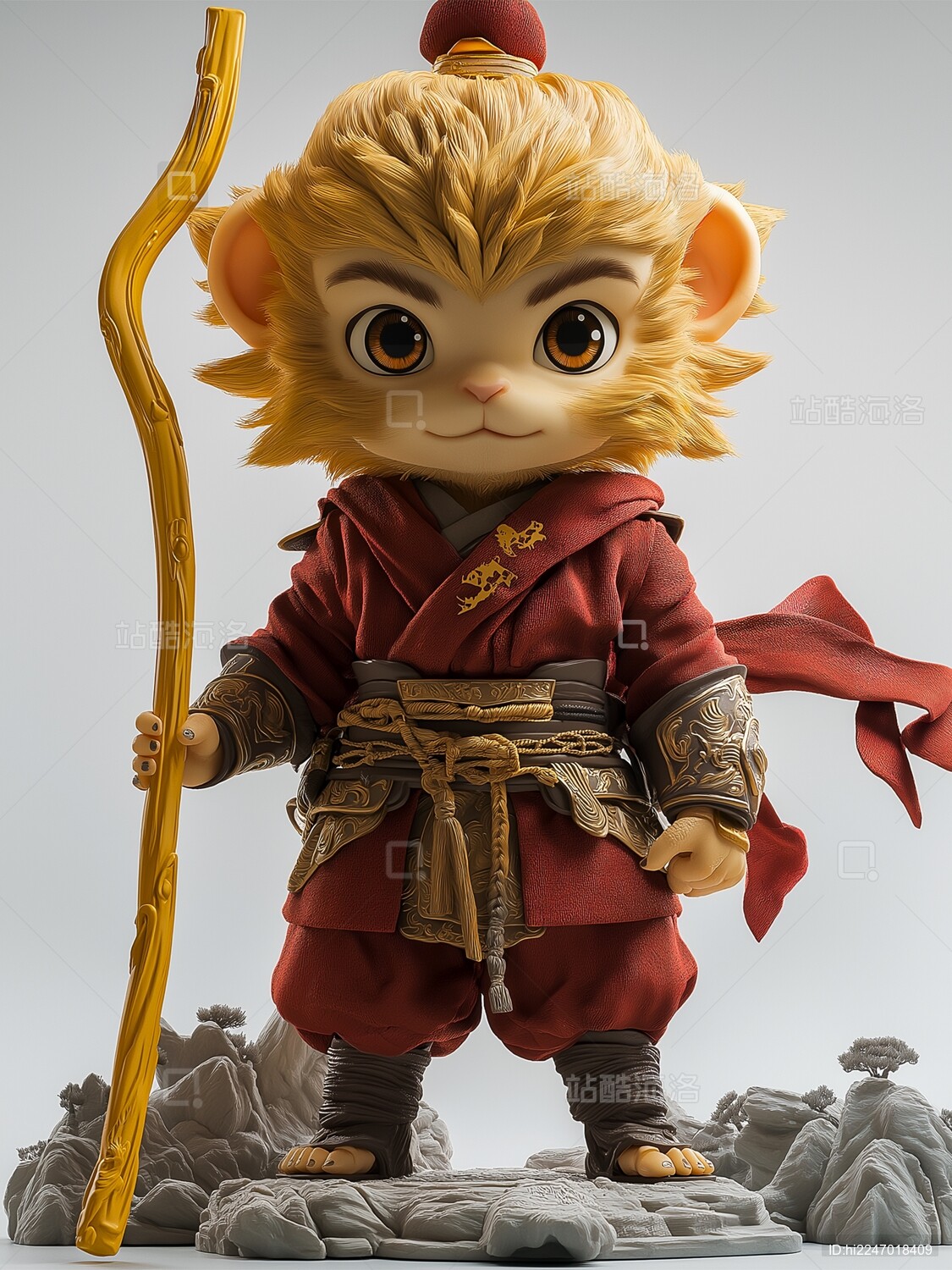 孙悟空的盲盒玩偶