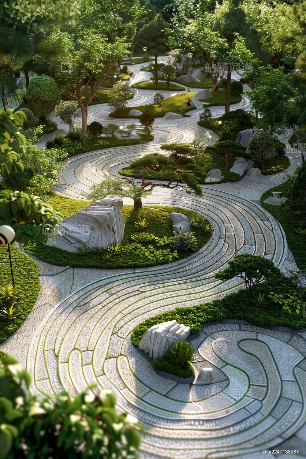 园林景观设计效果图