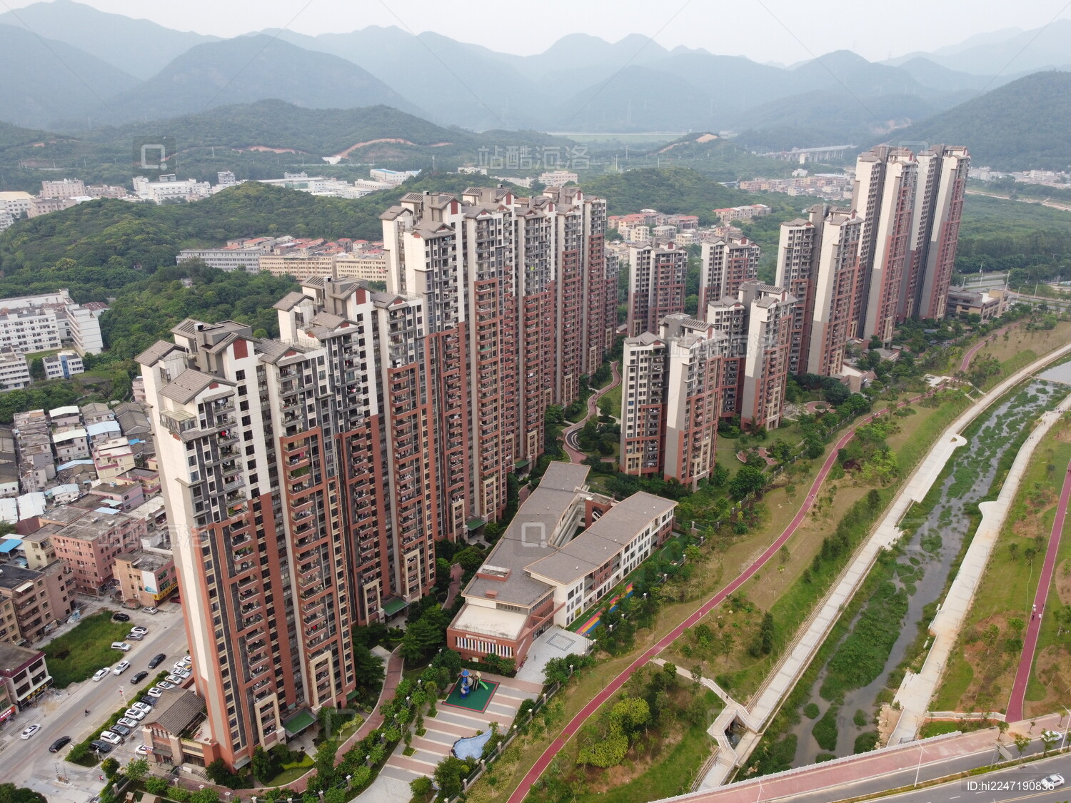 广东东莞：清溪镇城市风光