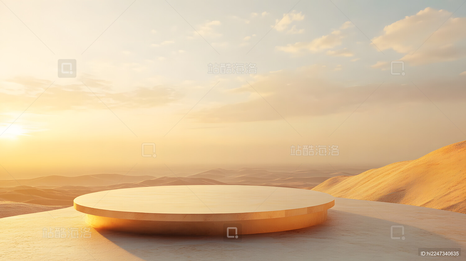 户外沙漠产品展台