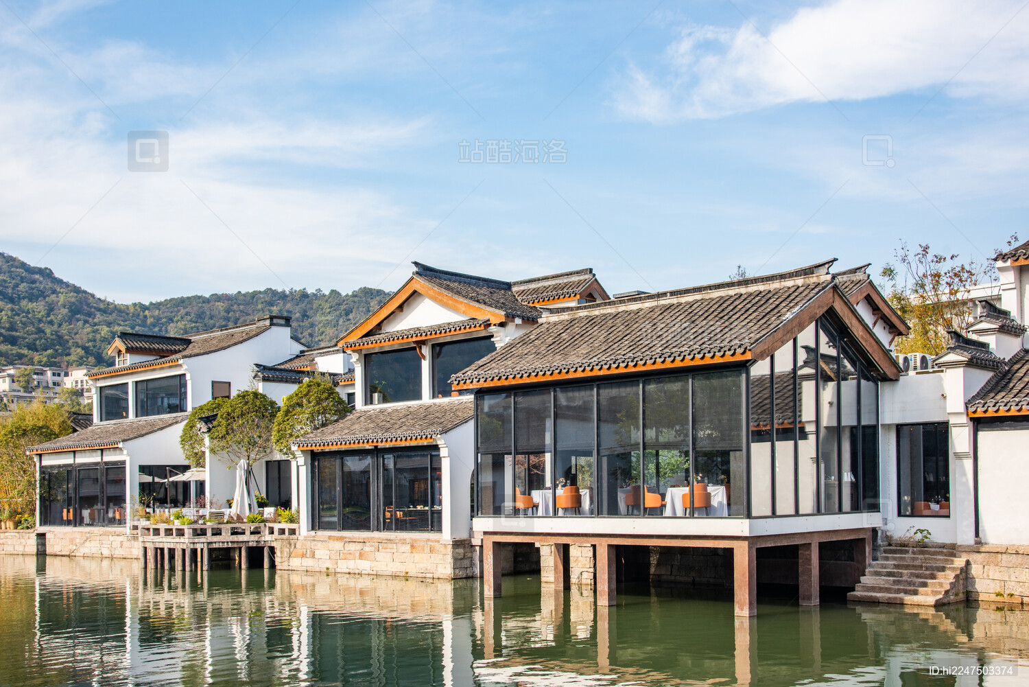 浙江杭州湘湖越界仿古商业街