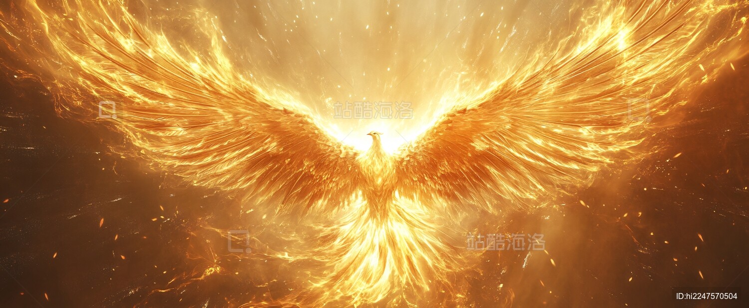 金色翅膀舞美设计背景