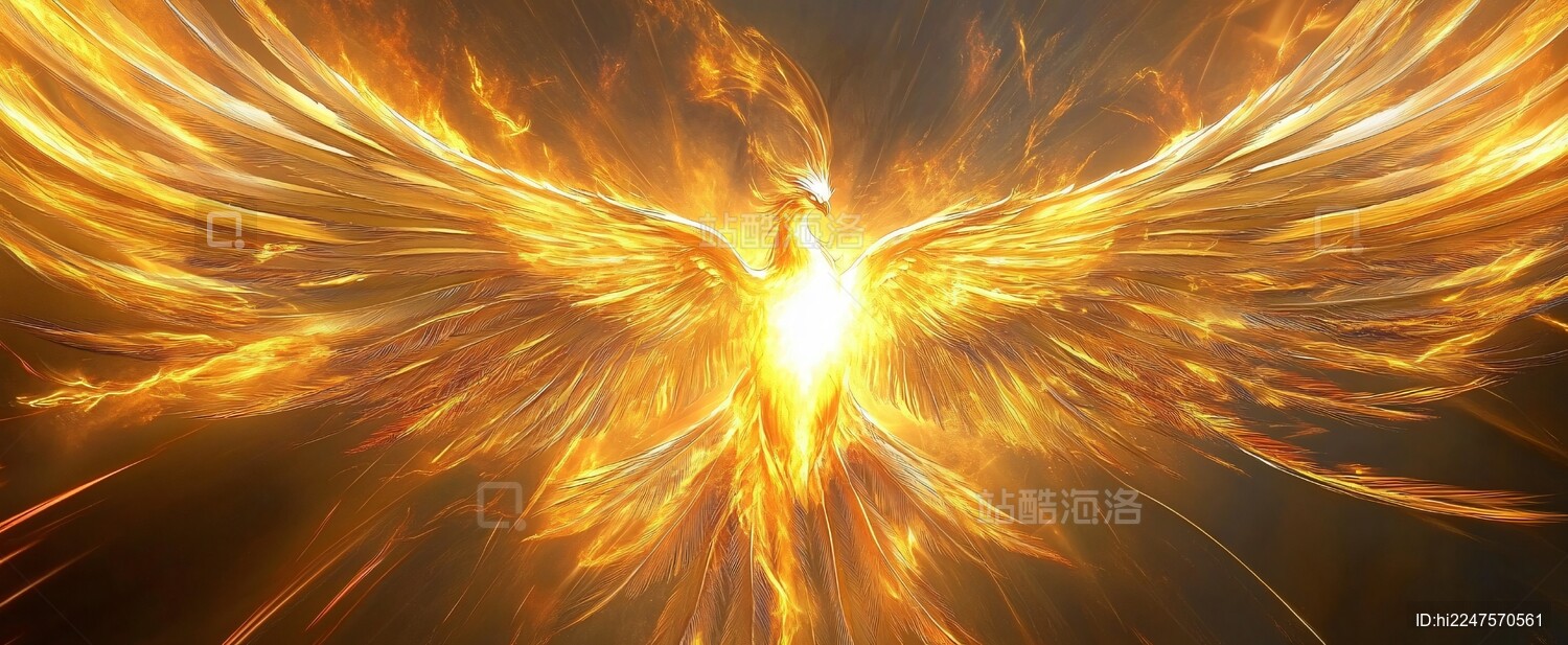 金色翅膀舞美设计背景