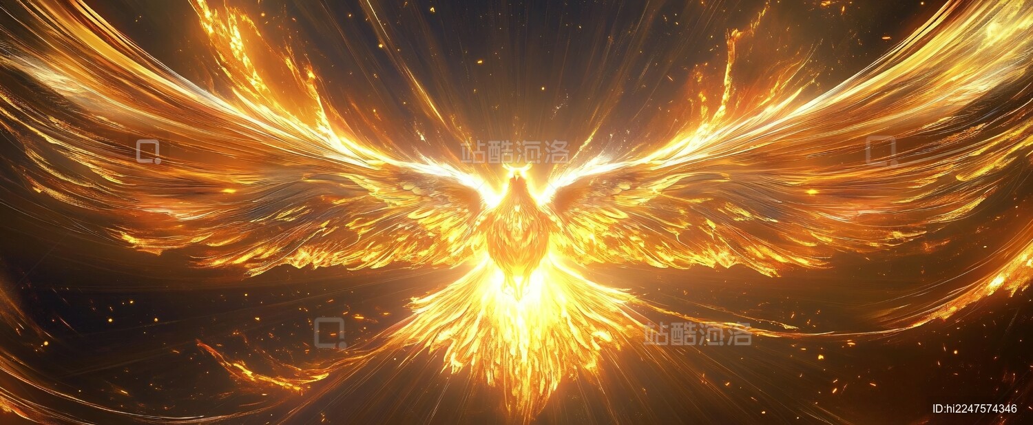 金色翅膀舞美设计背景