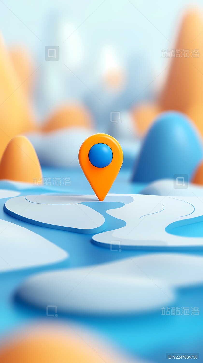 地图定位导航标志设计