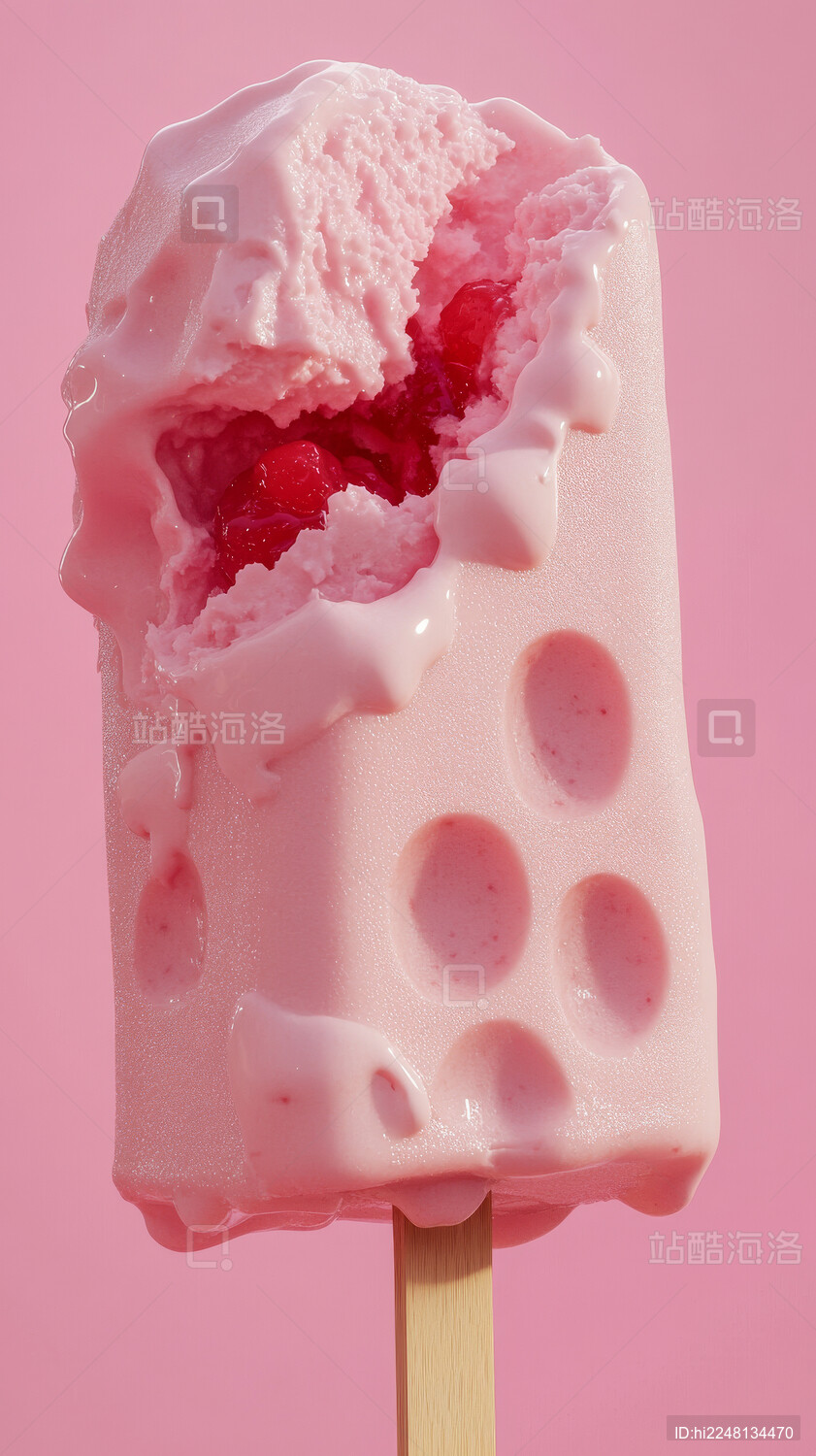 3d雪糕美食插图