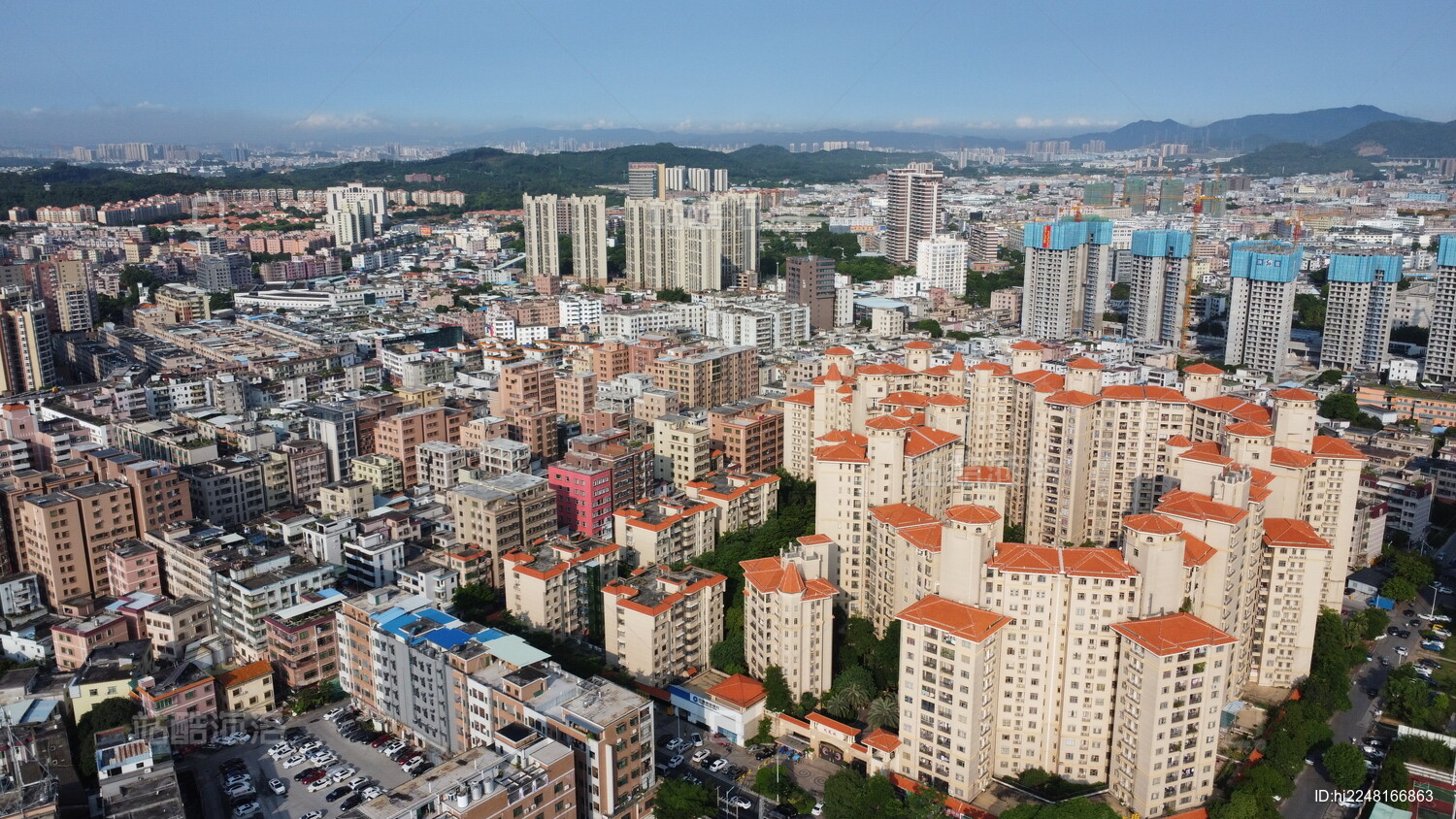 广东东莞：清溪镇城市风光