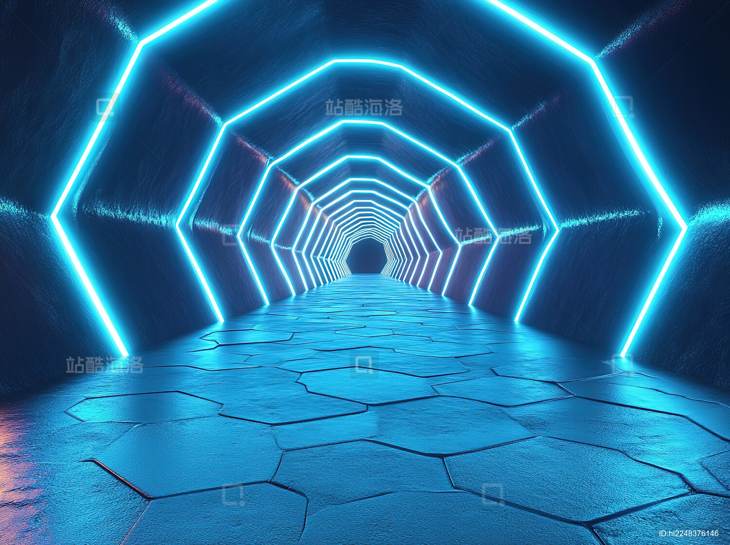 抽象科技概念背景图