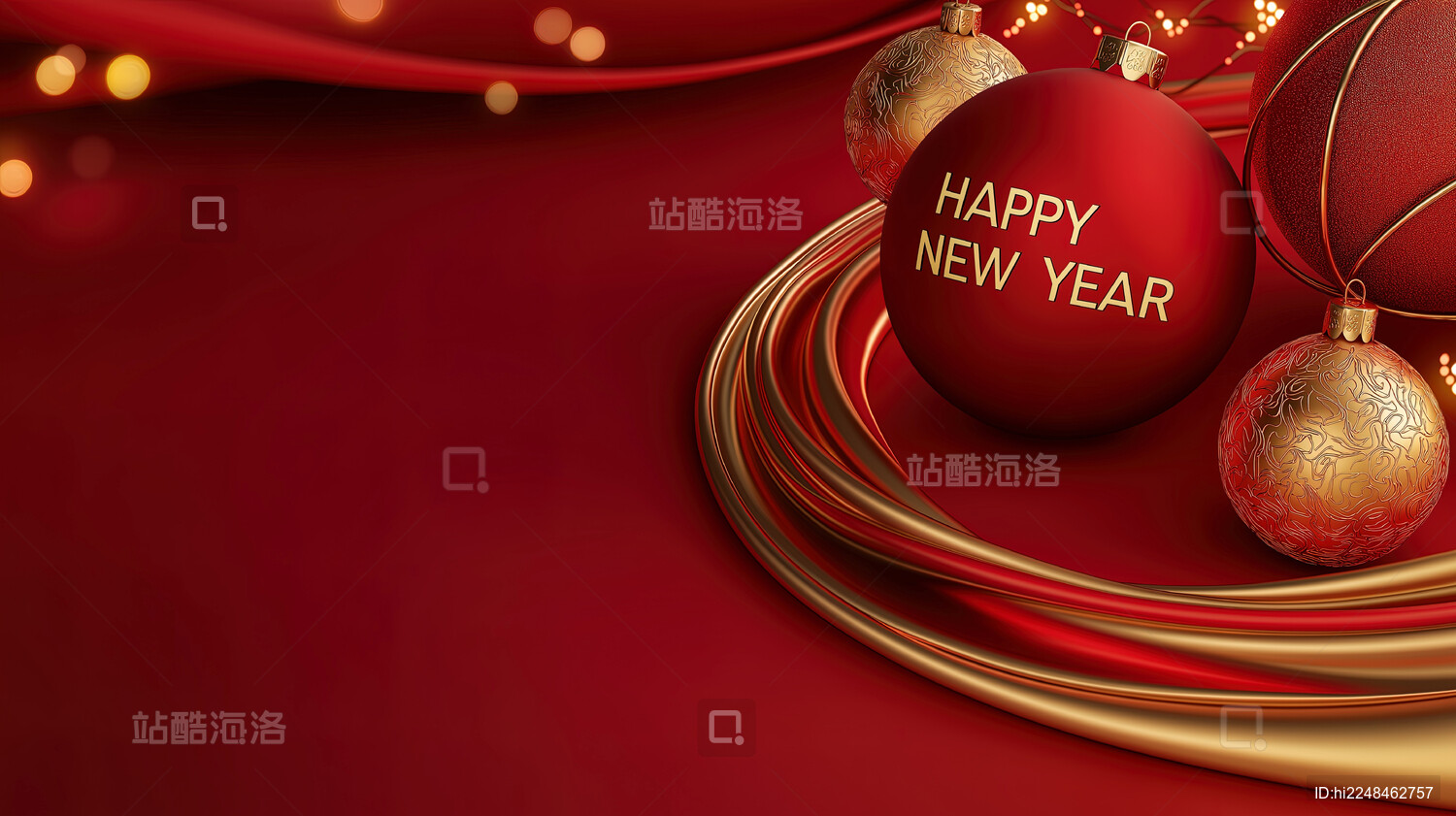 中国新年happy new year海报