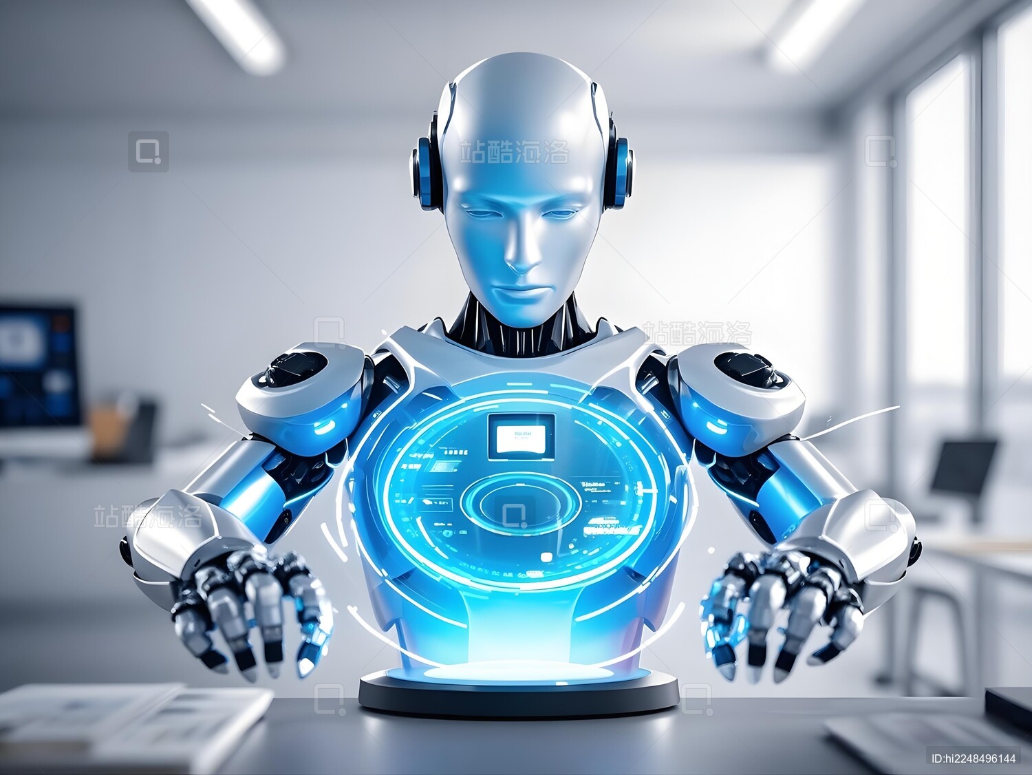 AI人工智能超强大脑机器人研发科技