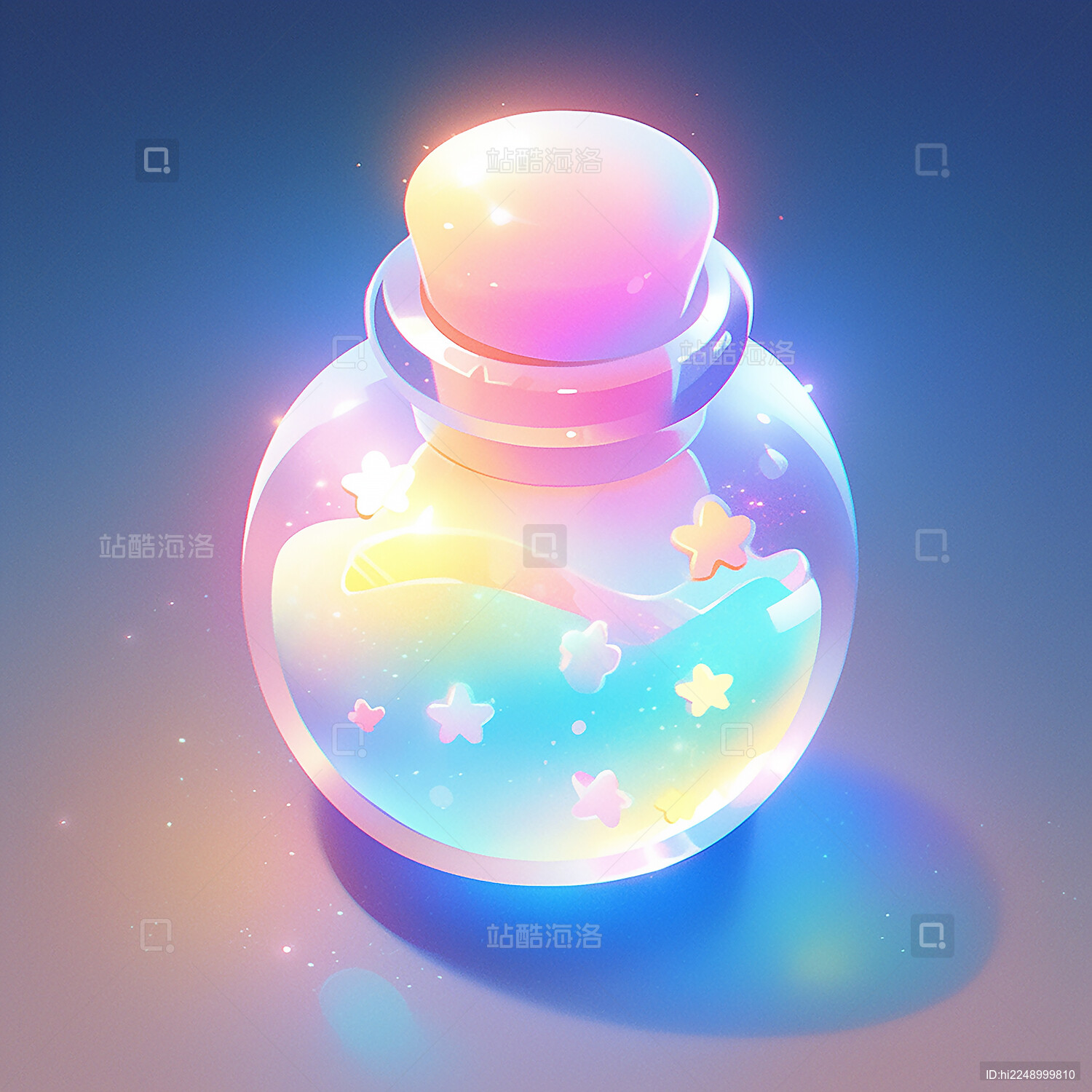 梦幻感游戏图标插画 