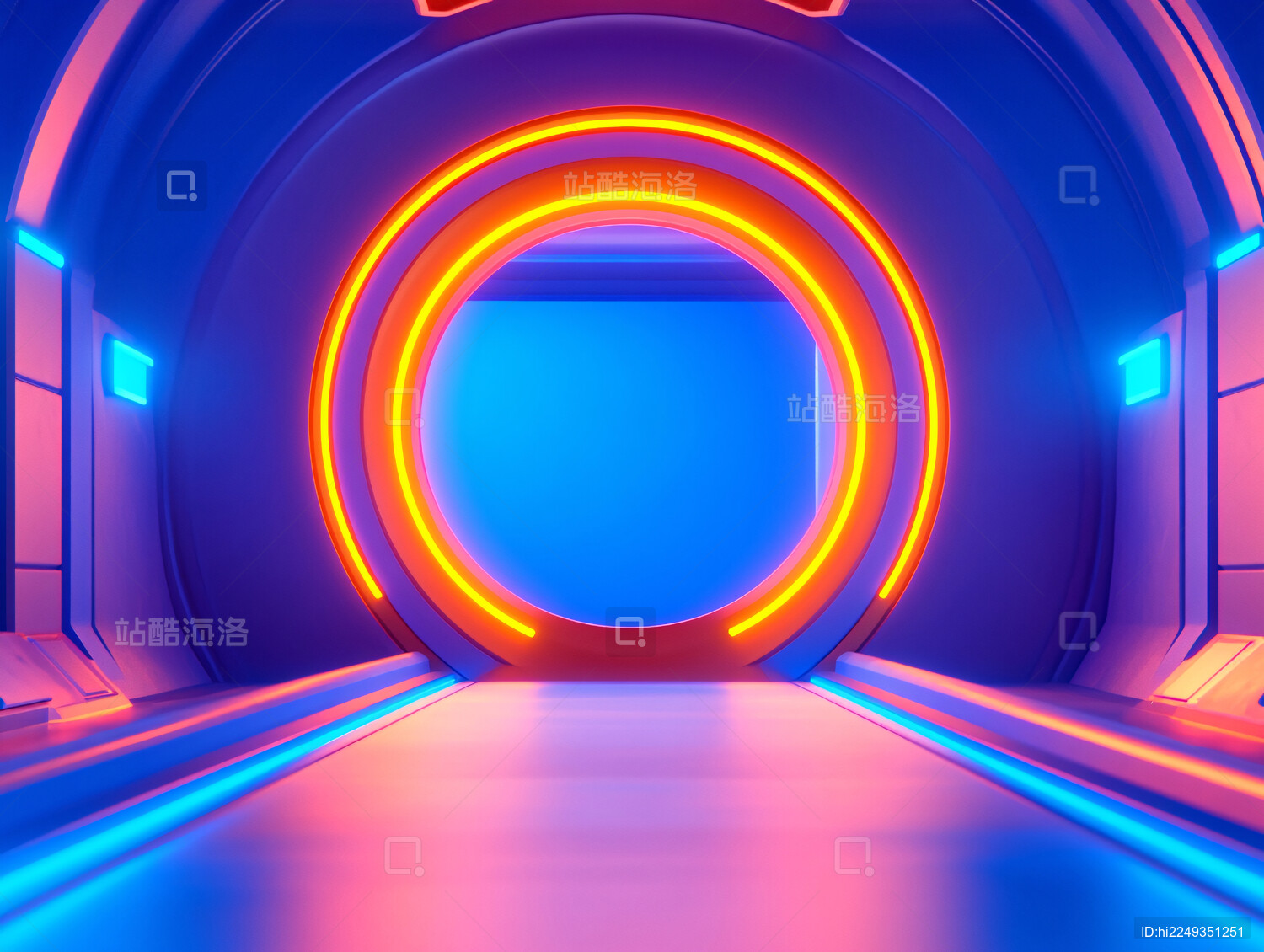 蓝色视频隧道素材网站_可以下载的视频素材网站