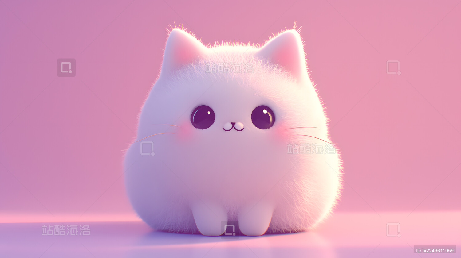 超萌可爱3D猫咪壁纸