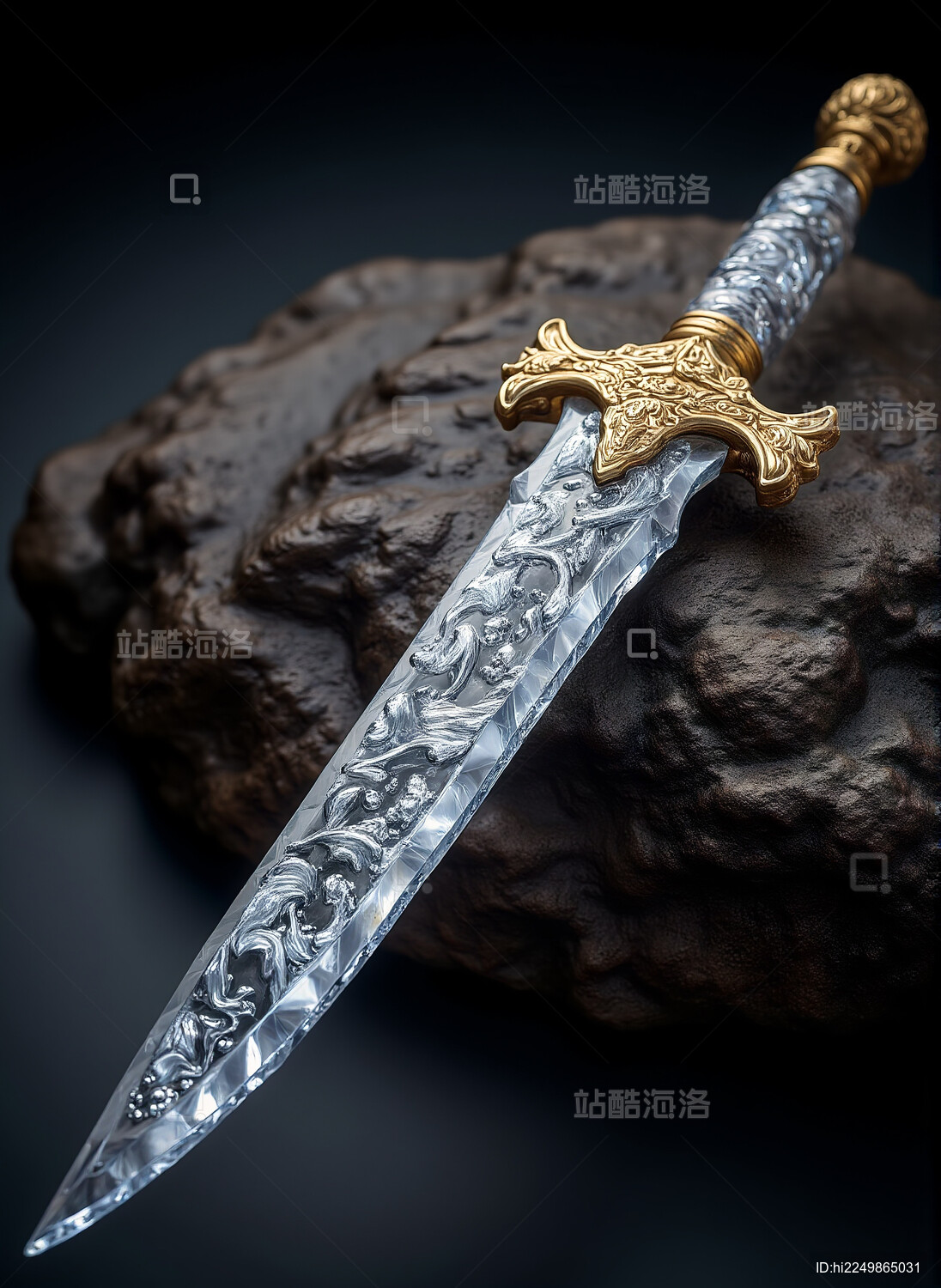 一把精致的宝剑