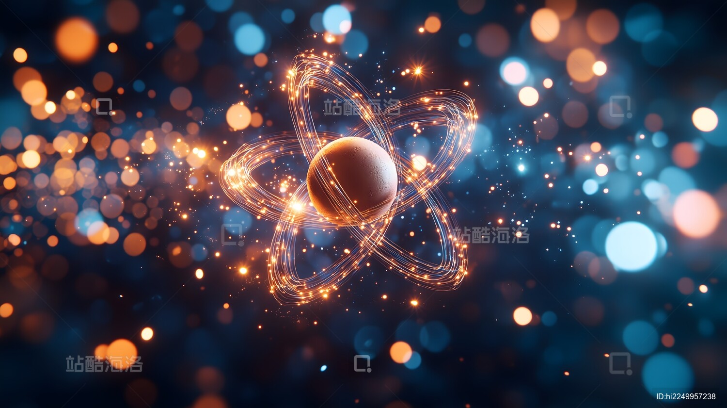 原子结构与发光粒子