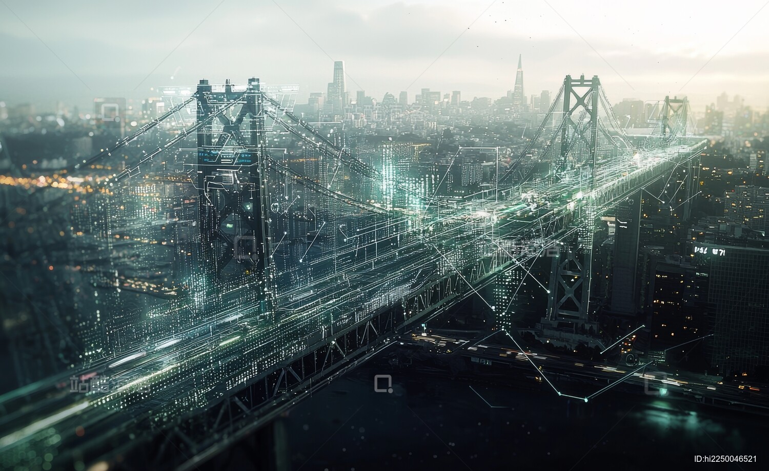 未来桥梁与城市的交互设计