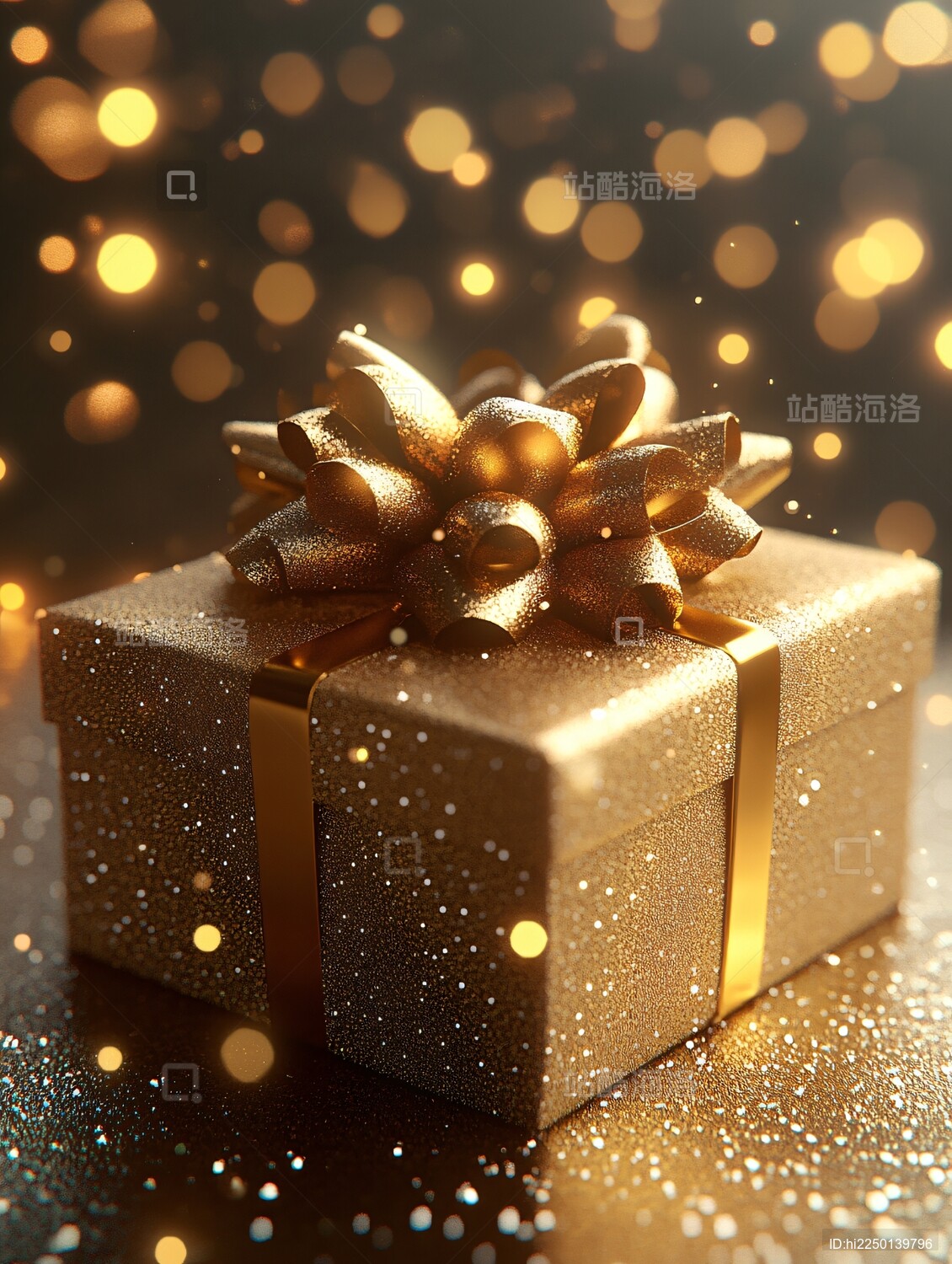 节日促销电商礼盒礼物盒场景背景