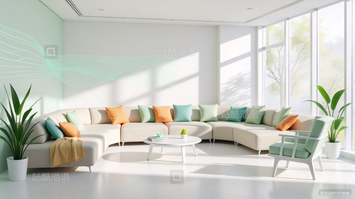 智慧康养社区现代简约风格家居