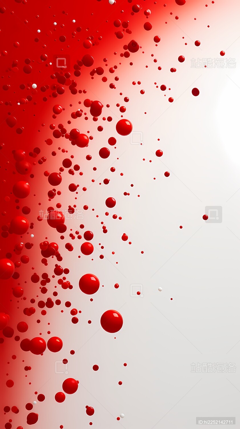 红色节日海报背景