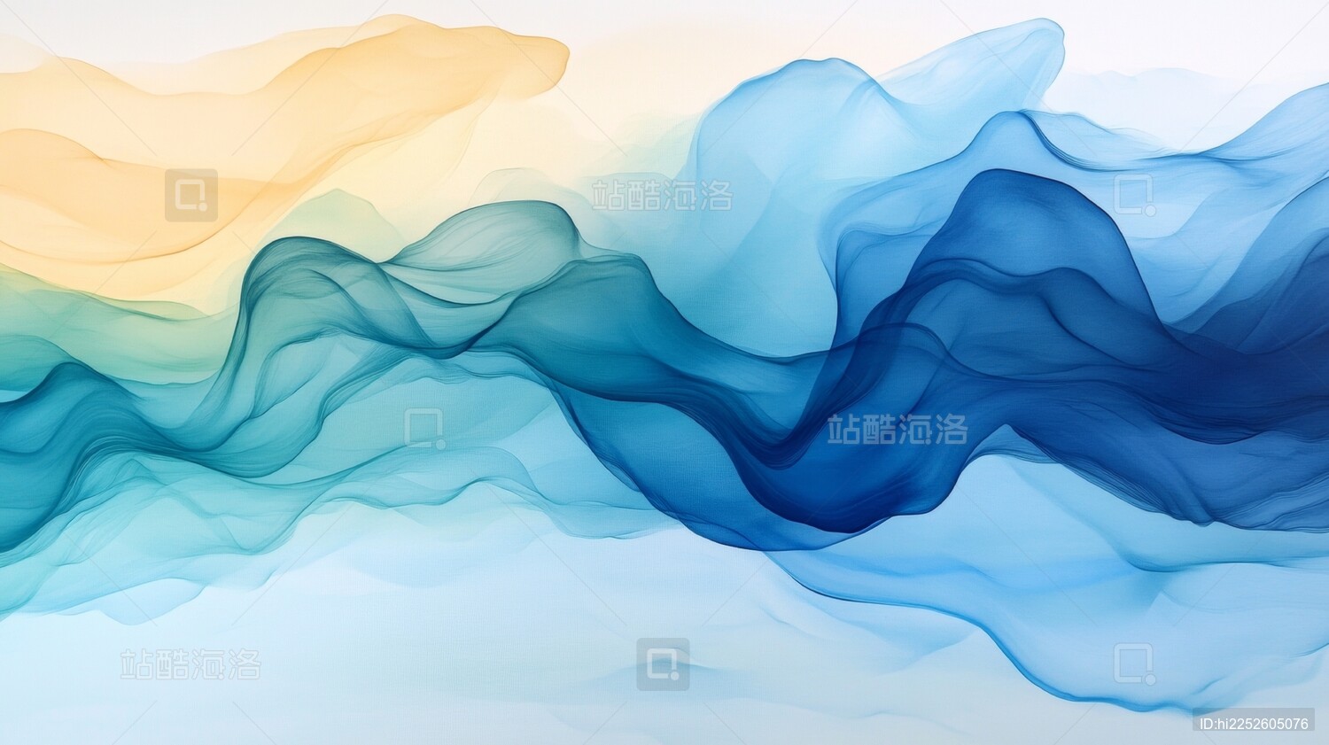 流动的色彩:抽象水彩艺术