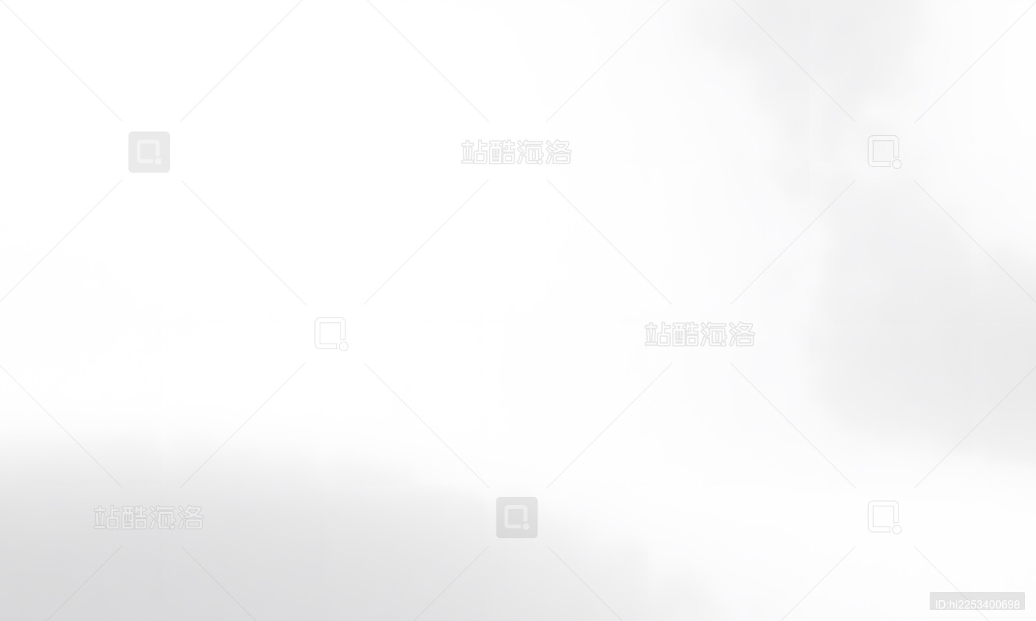 白色的屏幕显示着一张图片