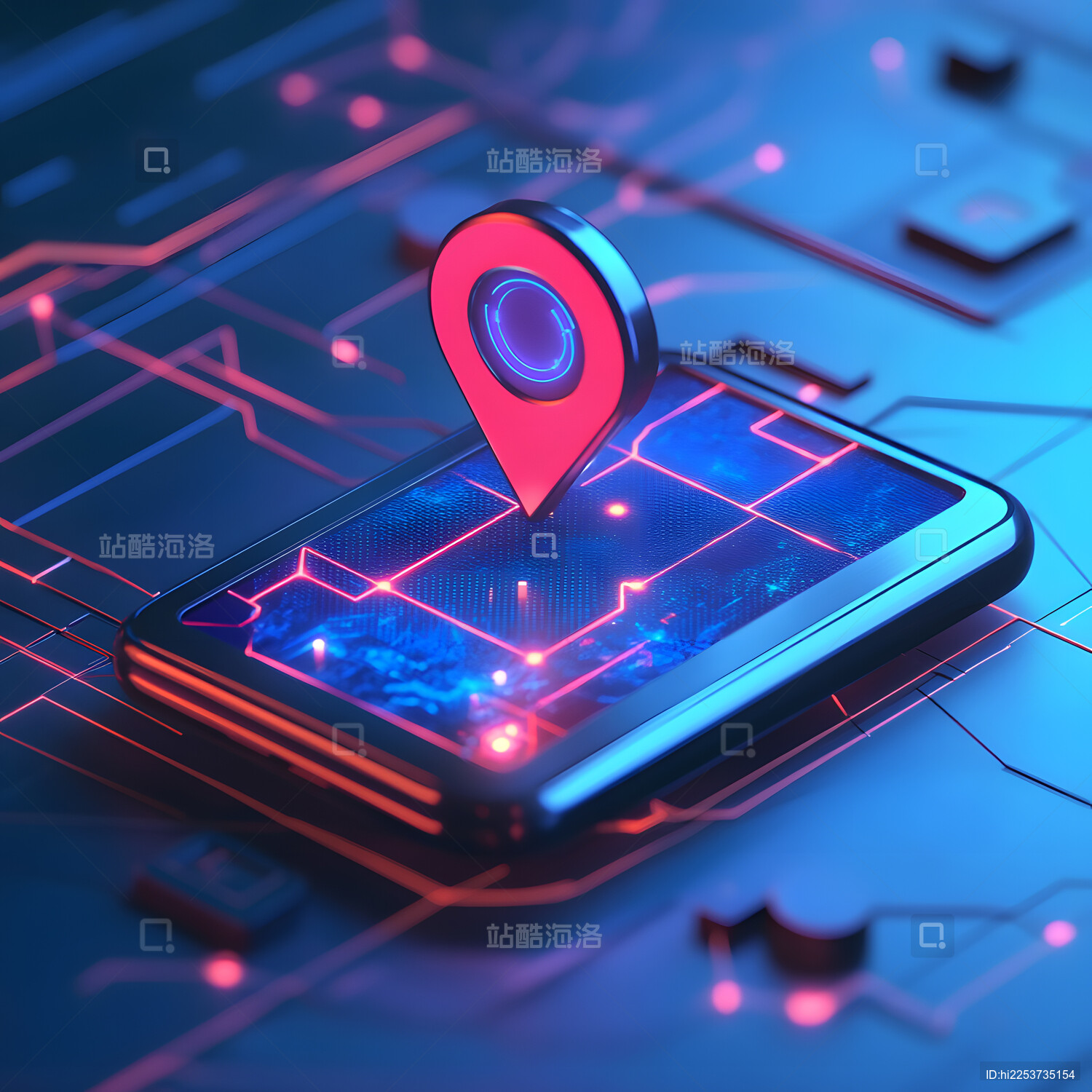 手机上的GPS导航