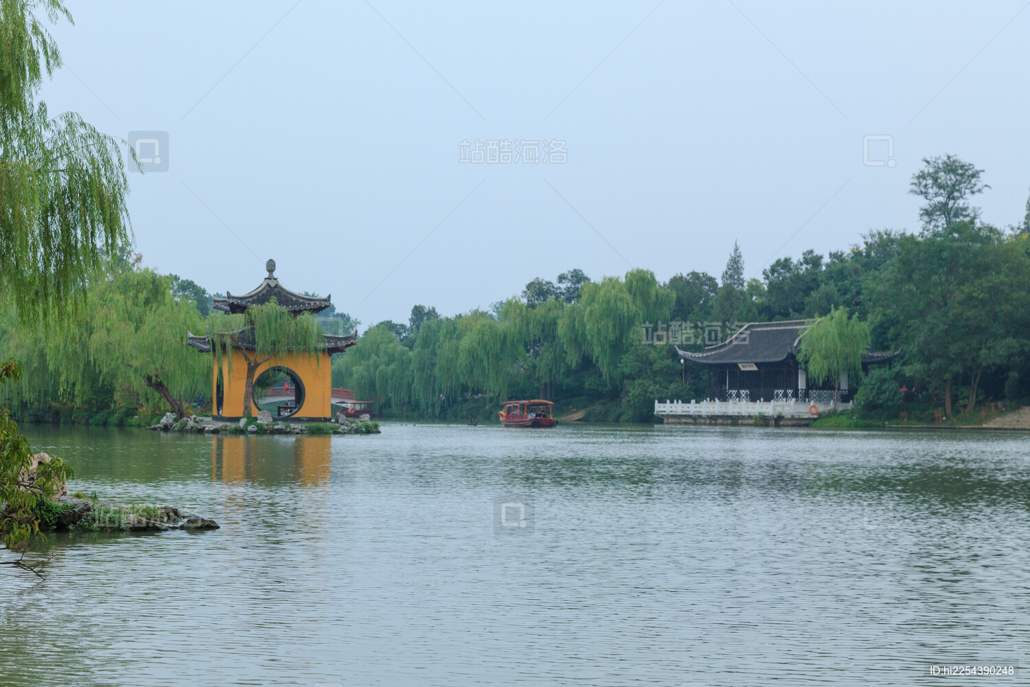 扬州瘦西湖钓鱼台