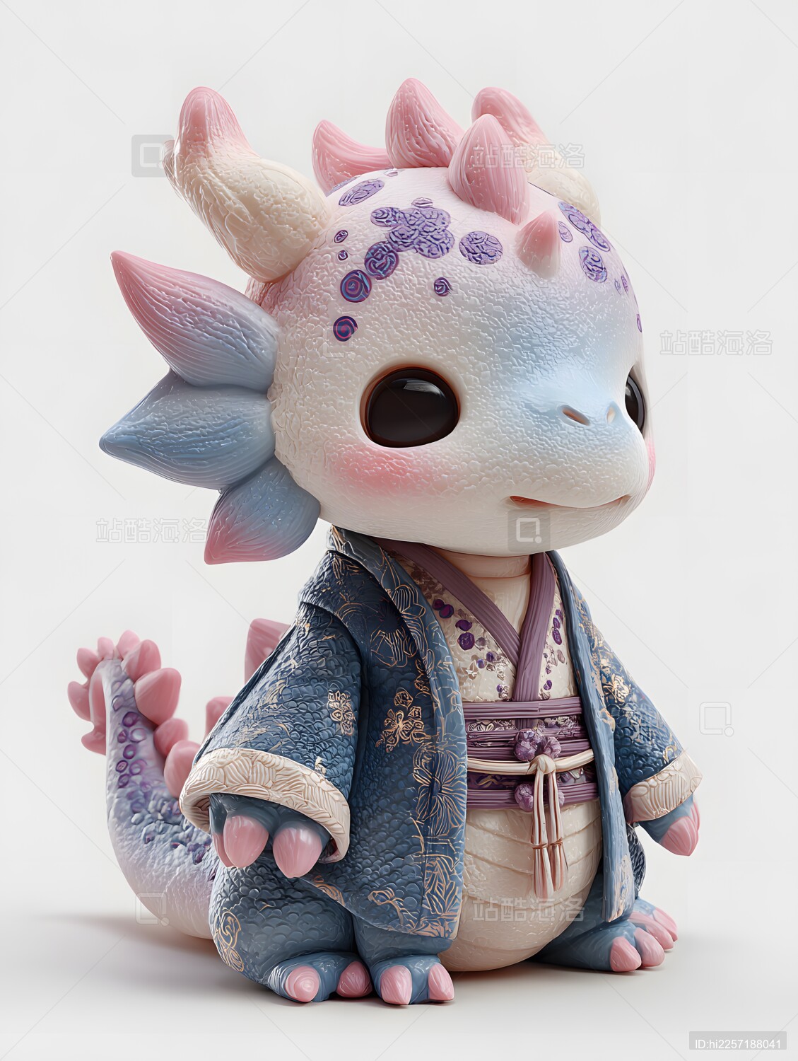 和风龙宝宝精致雕塑