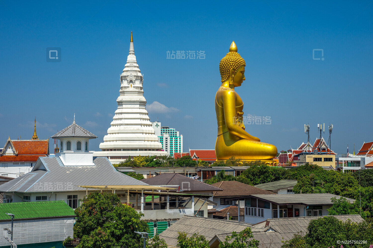 泰国曼谷水门寺大佛