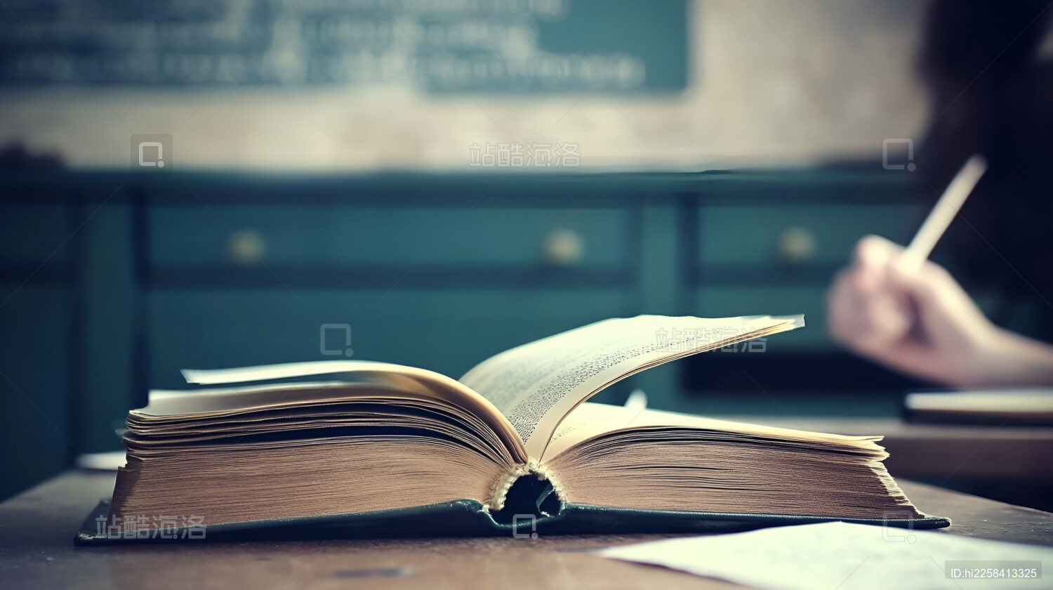 打开知识的大门书籍智慧与课堂