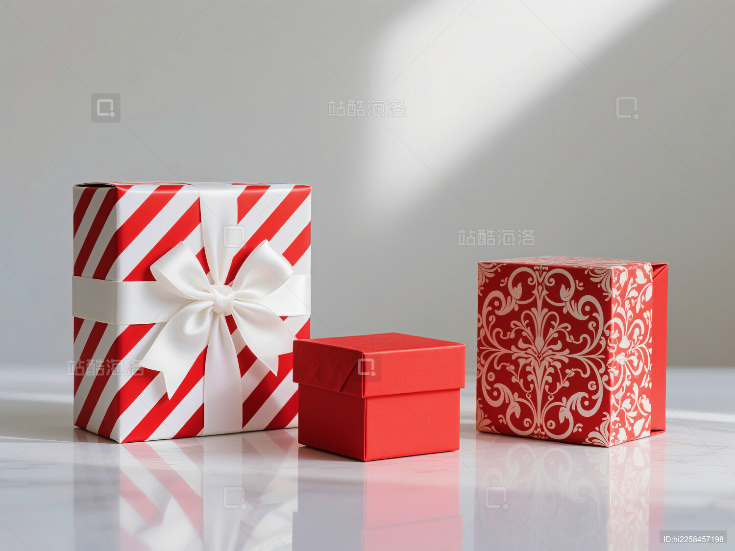 不同的圣诞礼盒