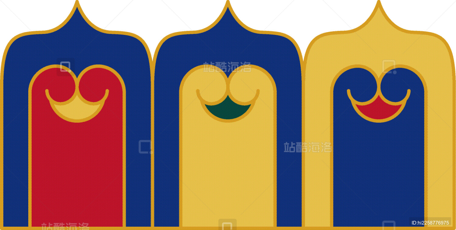 如意莲瓣纹纹样