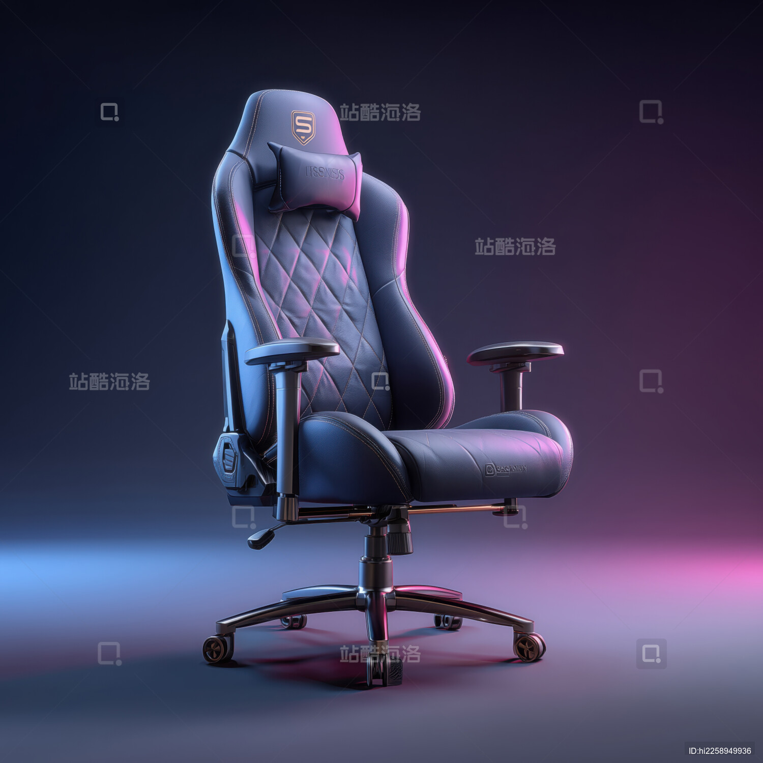 电竞商务椅子座椅元素
